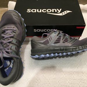 Saucony Trail Running Shoes - practically NEW!